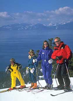 Ski Diamond Peak Family