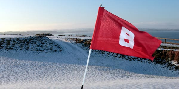 Snow Golf at Alpine Meadows