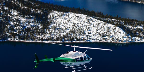 Helicopter tours Lake Tahoe