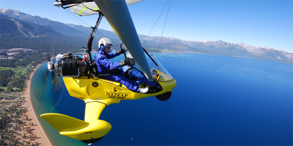 Hang Gliding Lake Tahoe CA