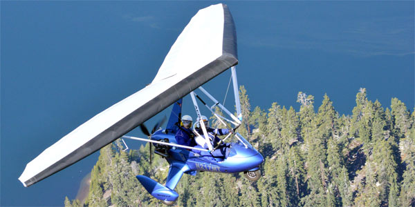 Flying Over South Lake Tahoe California