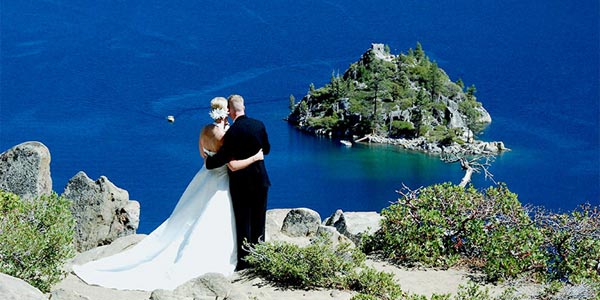 High Mountain Wedding Portraits Lake Tahoe California