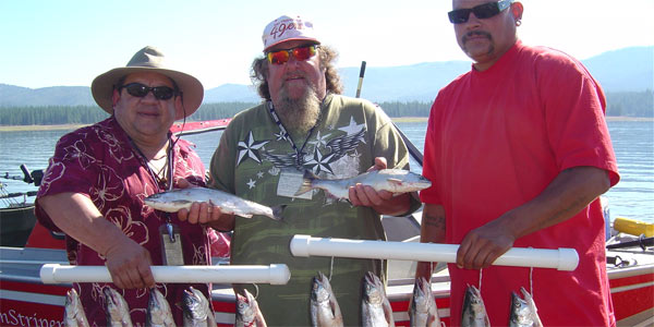 Salmon Striper Fishing Lake Tahoe CA