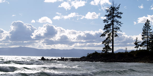 Sand Harbor Beach Tahoe California