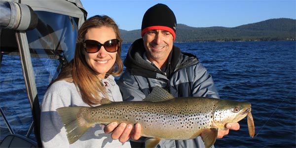 Sierra Fin Addicts in Lake Tahoe California - Nice Fish!