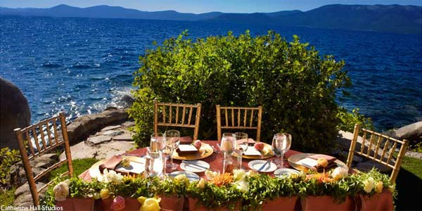 Tahoe Lakefront Weddings at the Thunderbird Lodge