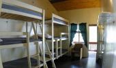 Clair Tappaan Lodge Hotel Room with Single Bunk Beds