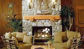 Hyatt High Sierra Lodge Hotel Fireplace