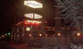 Lake Tahoe Ambassador Lodge Hotel at Night