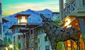 The Village at Palisades Tahoe Hotel Front Entrance