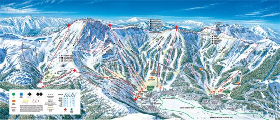 Kirkwood Mountain Resort Trail Map