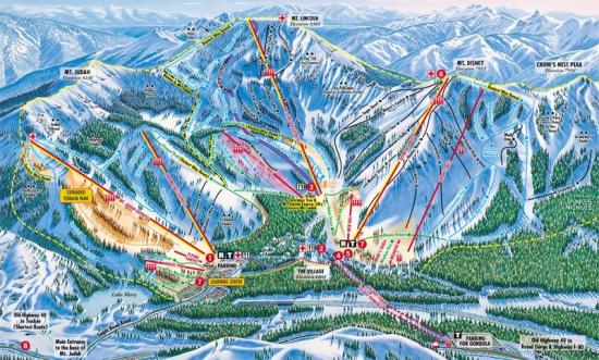 Sugar Bowl Trail Map