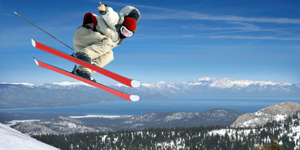 Skiing Lake Tahoe California