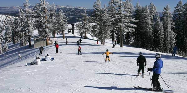 Go skiing in Lake Tahoe CA